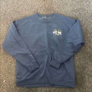 Blue Crewneck Sweater